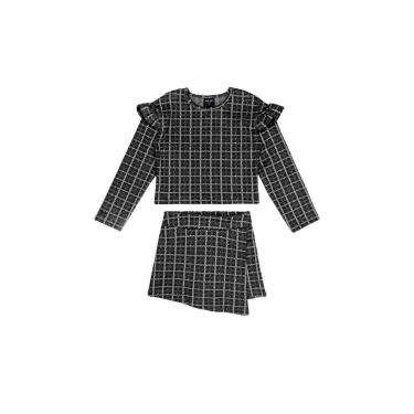 Imagem de Conjunto com Blusa e Short-Saia Guloseima-Feminino