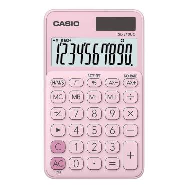 Imagem de Calculadora De Bolso 10 Digitos Rosa Sl-310uc-pk