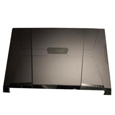 Imagem de Tampa superior laptop para MSI Crosshair 17 307-7L3A211-S0B 3077L3A211S0B 17,3" - Tampa traseira preta