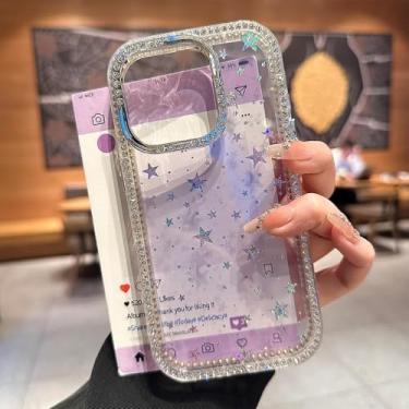 Imagem de HTVJFX Capa dupla frontal e traseira para iPhone 16e, capa de silicone macio com gradiente (para iPhone 16e/roxa)