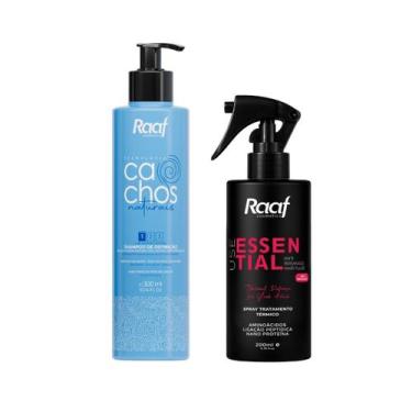 Imagem de Kit Shampoo Cachos Naturais 300ml Queratina Líquida Use Essential Day 