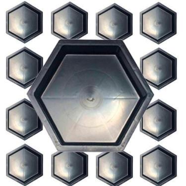 Imagem de Forma Plástica Sextavada Lisa 08cm - 25x25x08 - CNS