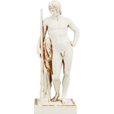 Imagem de Estátua Adonis - Ideal de Beleza Masculino (Cor Mármore Dourado)