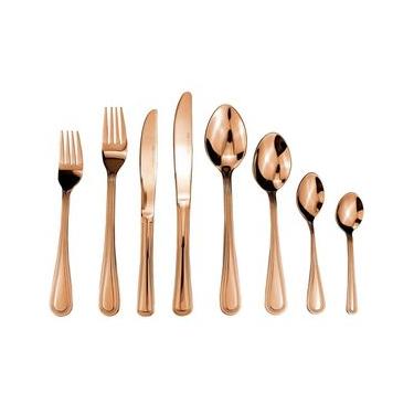 Imagem de Faqueiro 48 Peças Fracalanza Pearl em Aço Inox - Cobre