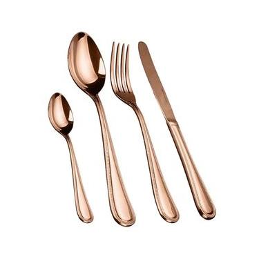 Imagem de Faqueiro 24 Peças Fracalanza Pearl em Aço Inox - Cobre