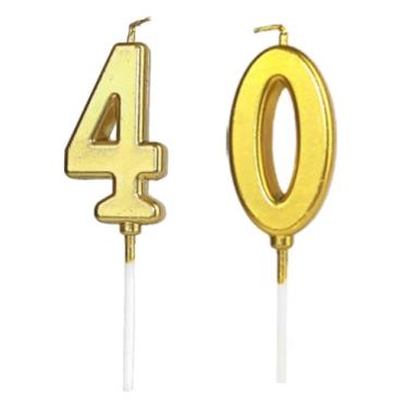 Imagem de Velas de aniversário numeral 3D, vela digital de aniversário, sobremesa, bolo, festa, atmosfera romântica, decoração de bolo, decoração de topo para aniversários, casamentos, festas (40)