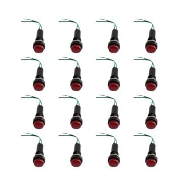 Imagem de Kit Com 20 Peças Sinalizador Olho De Boi A Led 12v C/fio