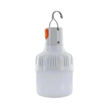 Imagem de Lanterna LED Recarregável USB 60W Luz De Emergência Portátil Para Camp