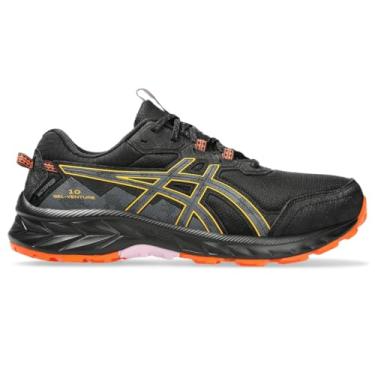 Imagem de ASICS Tênis de corrida feminino Gel-Venture 10 impermeável para trilha, Preto/cinza, 36