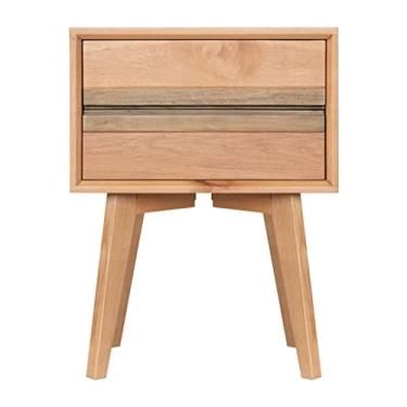 Imagem de Mesa de cabeceira de telefone moderna minimalista madeira japonesa pequeno quarto mini armário de armazenamento de cabeceira com gavetas armário de cabeceira armazenamento quarto armário de cabeceira