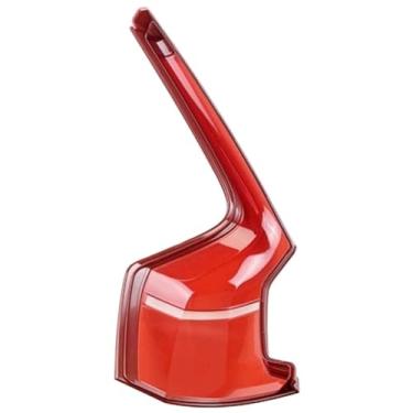 Imagem de compatível com volvo xc90 2015 2016 2017 2018-2024 escudo da luz traseira traseira substituição luzes de freio lente lâmpada sombra capa traseira(Left side)