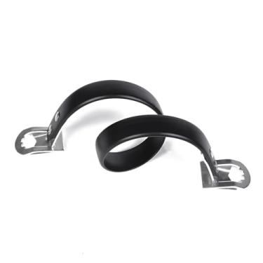 Imagem de ZNDAW Correia de suporte de bateria, correia de elevação de suporte de bateria de carro de 35,5 cm, correia de elevação lateral resistente de metal, cinto de elevação de transporte seguro acessório de