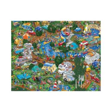 Imagem de Quebra-Cabeças Adulto Camping World 1000 500 300 120 Peças Decoração D