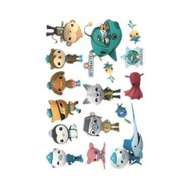 Imagem de Adesivos De Tatuagem Octonautas Para Crianças 6pcs PVC Barnacles Peso 