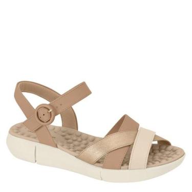 Imagem de Sandalia Ortopedica Modare Feminina Esporao Conforto 7142124, Nude, Do