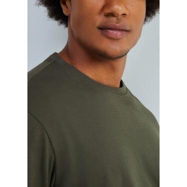 Imagem de Camiseta Básica Masculina Manga Longa Super Cotton - hering, G, Verde