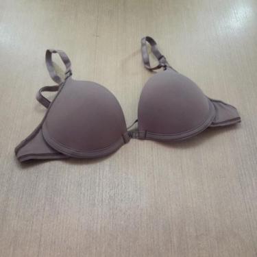 Imagem de Sutiã Tiras em Microfibra com Bojo Cor:CastanhoTamanho:44 - Tiê Linger