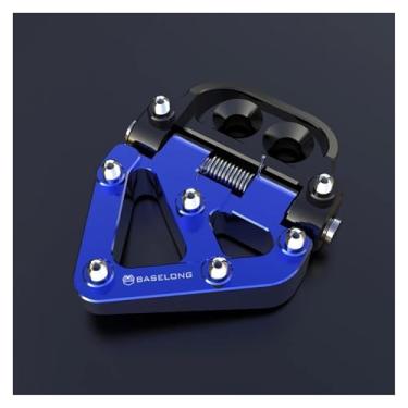 Imagem de Anti-derrapante Para husqvarna 701 enduro supermoto 2016-2022 te fe 125-501 fc 250 350 450 tc 125 placa de passo pedal freio dobrável(Azul)