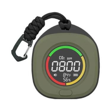 Imagem de Detector De Monóxido De Carbono Portátil Recarregável 4 Em 1 Com Tela 