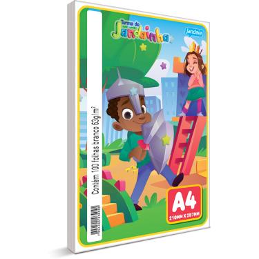 Imagem de Papel Jandainha A4 100 Folhas Jandaia 63g
