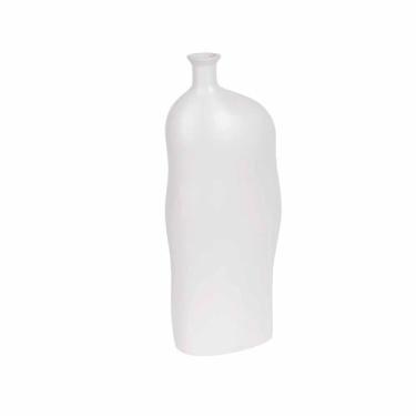 Imagem de Vaso de cerâmica branco para decoração de sala de estar, hotel, restaurante, clube, imitação de pedra, decoração, vasos de flores