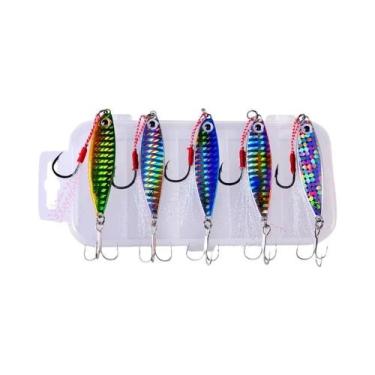 Imagem de Iscas Artificiais De Metal Para Pesca De Robalo Em Costa, 7g, 10g, 15g