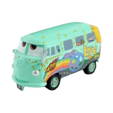 Imagem de Brinquedo De Metal Fundido Disney Pixar Carros Faísca McQueen 155 Com 