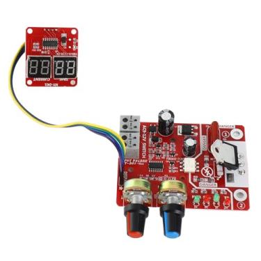 Imagem de aqxreight Controlador de Máquina de Solda por Pontos FunçãO de Controle de Tempo e Corrente do Painel Com Display Digital Silicone Mudando Soldagem Simples ou Desenvolvido O Princípio para Princípio