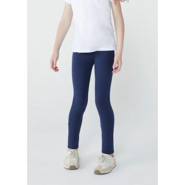 Imagem de Calça Legging Básica Infantil Menina Tradicional Tam 1 A 16 - Hering K