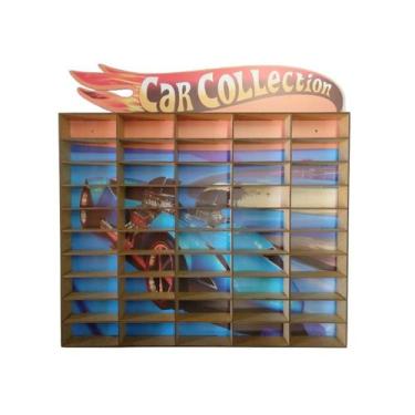 Imagem de Carrinhos Prateleira Suporte Expositor Para Carrinhos - Mdf Store