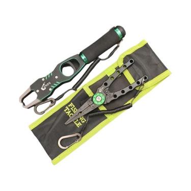 Imagem de Alicate De Pesca ANFS Com Escala E Fecho De Segurança De 40 Libras - F