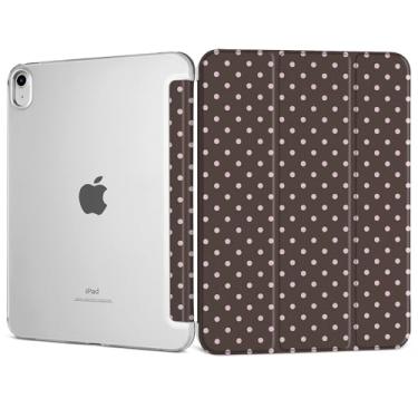 Imagem de DONGKE Capa para iPad 11ª geração de 11 polegadas 2025 (chip A16) e iPad 10ª geração 10,9 polegadas 2022, capa inteligente fina e dobrável de policarbonato rígido translúcido - [despertar/hibernar