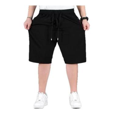 Imagem de Lançamento! Bermuda Sport Plus Size Dryfit  Premium - SEM MARCA, Preto