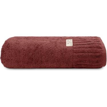 Imagem de Toalha de Banho Camesa Velour 100% Algodão 500g/m² Nanosoft, Vinho 171