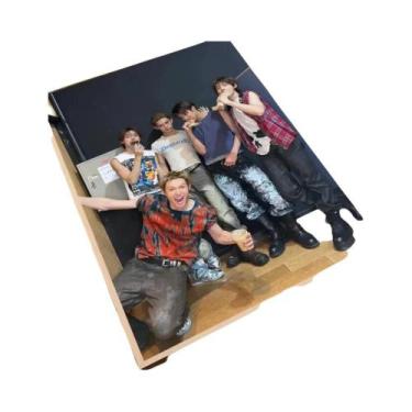 Imagem de Adesivo De Pôster À Prova d'Água Do Grupo Kpop C-Cortis Para Decoração