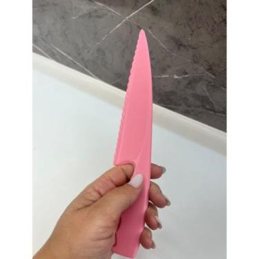 Imagem de Facas de Plástico Coloridas 2 Peças 24cm - PRA VC