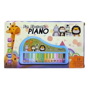 Imagem de Piano Elétrico Divertido Savana Sortido Domni