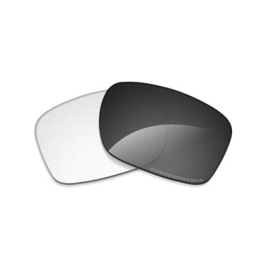 Imagem de Alphax Lentes de reposição Adapt Grey fotocromáticas não polarizadas para óculos de sol Oakley Wingspan OX5040 53 mm
