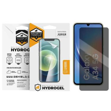 Imagem de Película para Samsung Galaxy A34 5G - Privacidade Hydrogel - Gshield