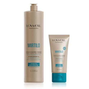 Imagem de Lowell Mirtilo Equilibrante Shampoo 1000ml Leave-in 180ml
