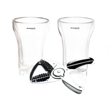 Imagem de Jogo De Espremedor Limão Laranja Prana E Copo 350ml Bugatti