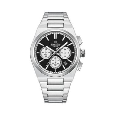 Imagem de Relógios De Casal À Prova d'Água Com Pulseira De Aço E Cronógrafo De Q