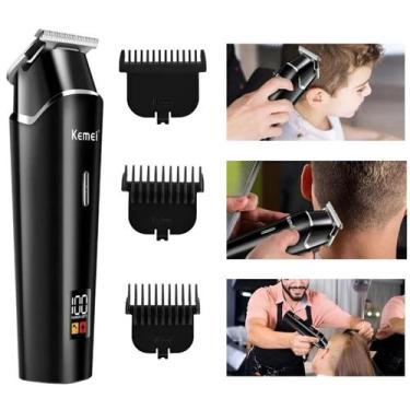 Imagem de Máquina Cortar Cabelo Kemei 1113 Profissional