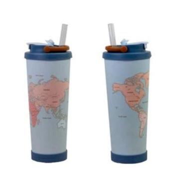 Imagem de Copo Spring C/ Canudo Viagem 850ml em Aço Inox Zona Criativa