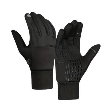 Imagem de Luvas Térmicas Unissex Para Inverno Com Palma Antiderrapante Para Corr