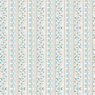 Imagem de Papel De Parede Azul Cinza E Oliva Adesivo Quarto Casal Sala