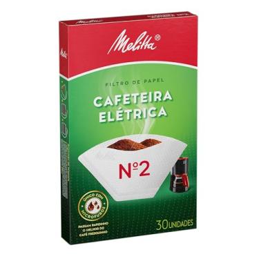 Imagem de Filtro de Papel Cafeteira nº 2 Melitta 30 Unidades