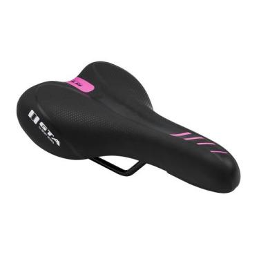 Imagem de Selim MTB NX Sport sem carrinho GTA, Preto, Rosa