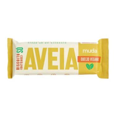 Imagem de Biscoito Só de Aveia Sabor Queijo Vegano Muda 100g