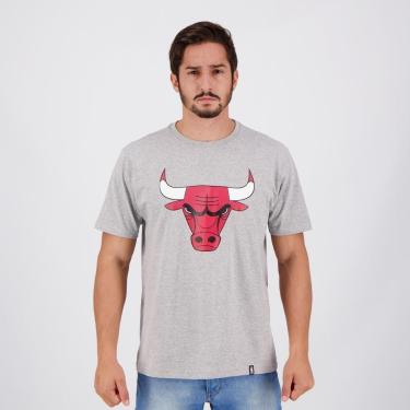 Imagem de Camiseta NBA Chicago Bulls Prize Cinza Mescla-Masculino